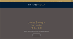Desktop Screenshot of jamesgalway.com